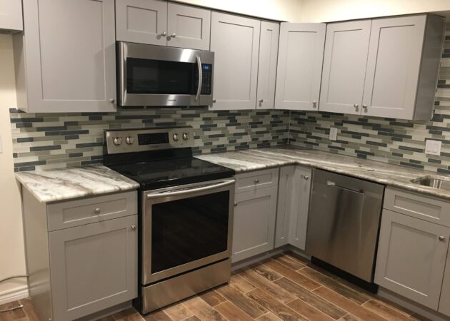 Light Gray Shaker Kitchen